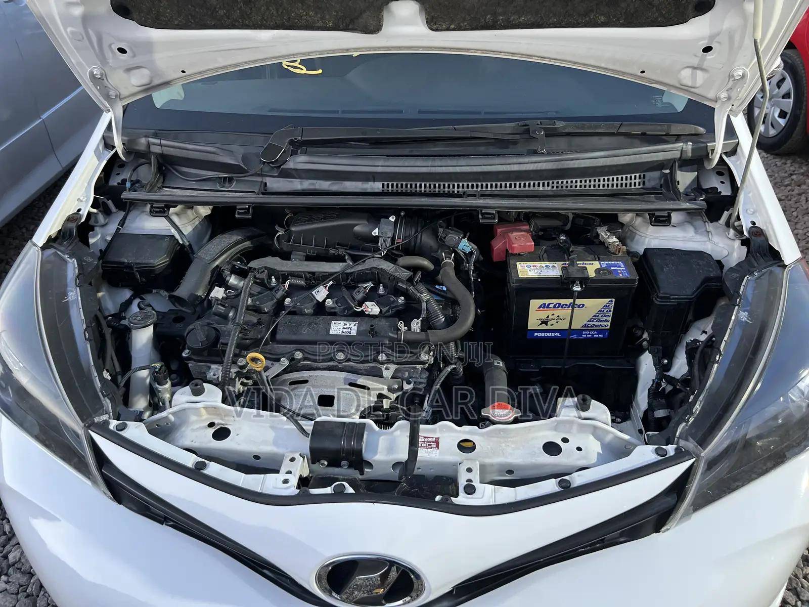 Toyota Vitz 1.3 AWD 5dr 2015 White