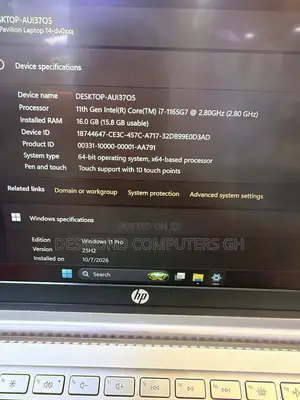 Laptop HP Pavilion 14 16GB Intel Core Ultra 7 SSD 512GB