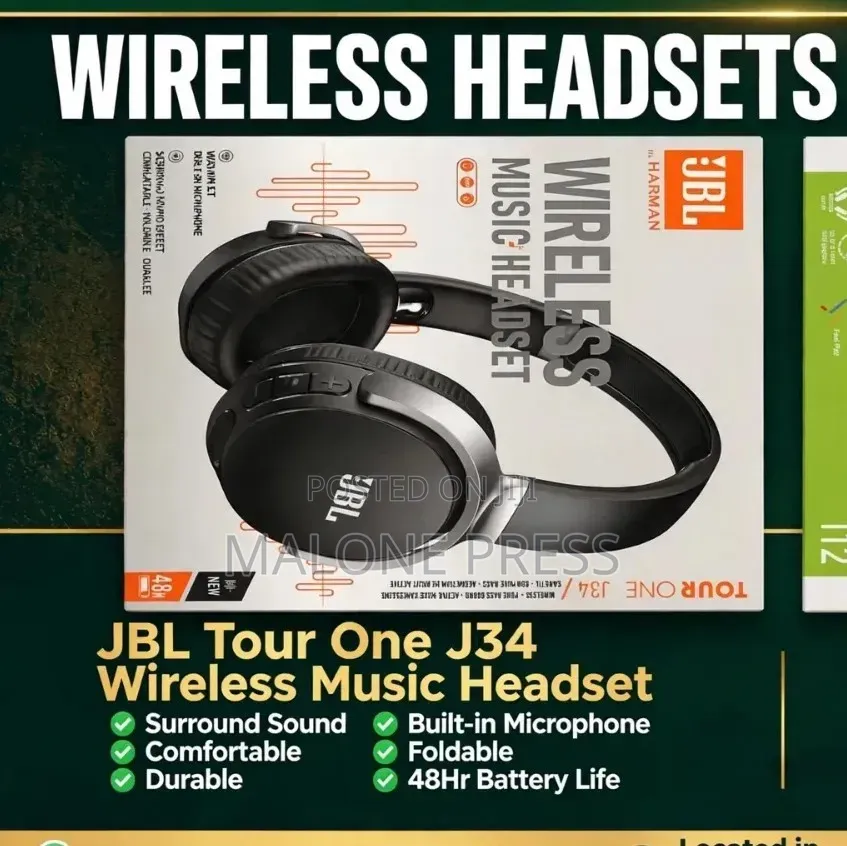 JBL Wireless Music Headset