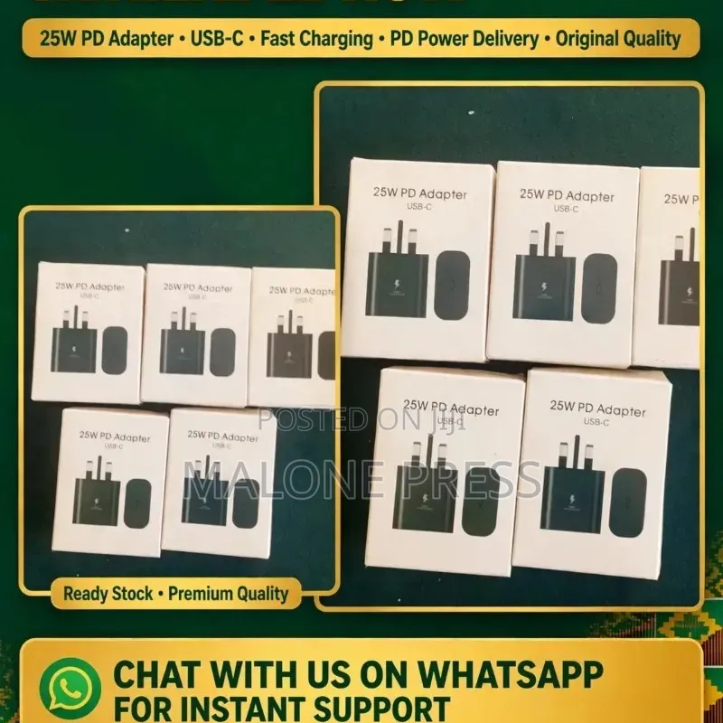 25w Pd Adapter USB C Charger
