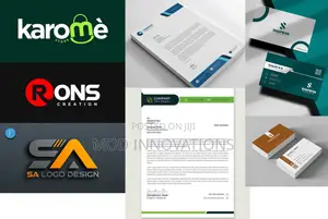 Logo + Business Card + Letterhead (All-in-One)