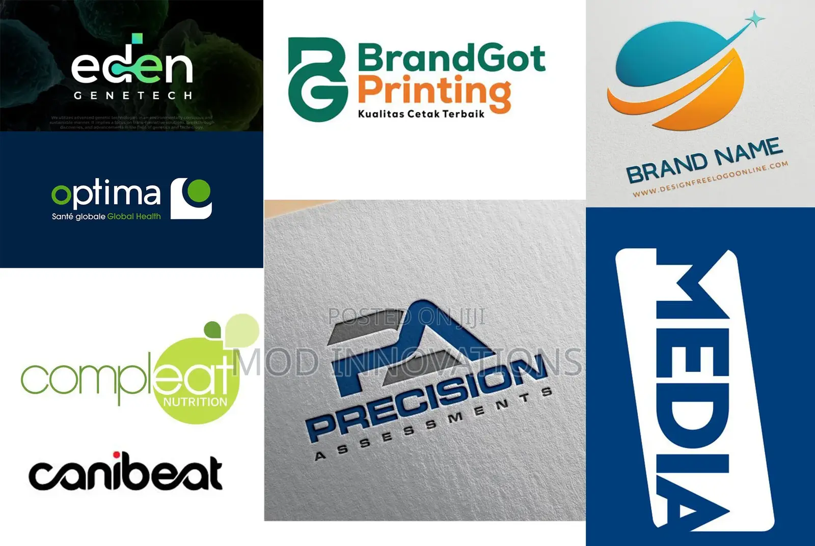 Professional Logo Design for Businesses and Brands