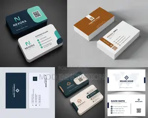 Professional Business Card Design for Companies and Individuals