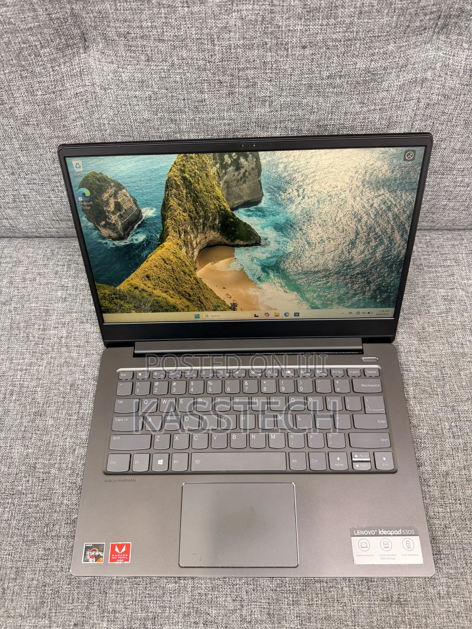Laptop Lenovo IdeaPad 530S 8GB AMD Ryzen 7 SSD 256GB