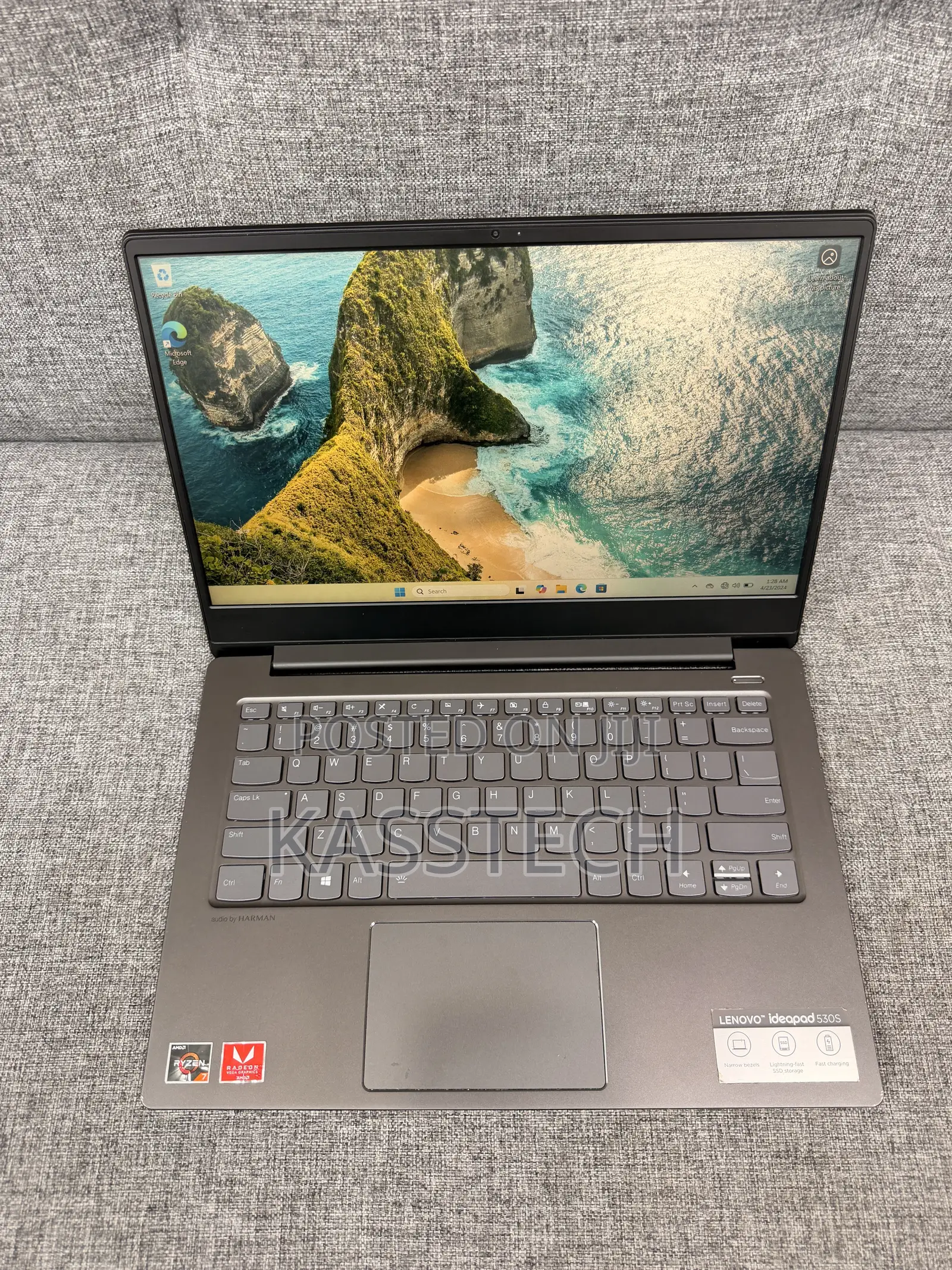 Laptop Lenovo IdeaPad 530S 8GB AMD Ryzen 7 SSD 256GB