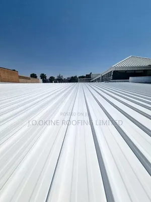 White Roofing Selflock Outside Ceiling 0.50mm