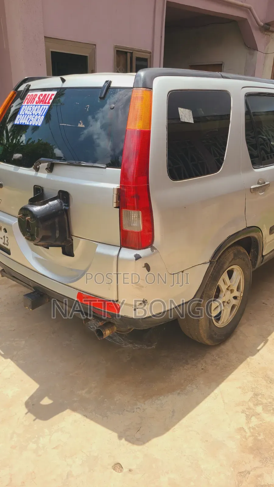 Honda CR-V EX 4WD Automatic 2002 Silver