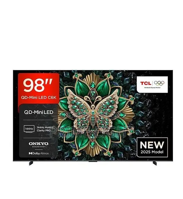 TCL 98-Inch (98C6K) 4K Ultra HD Smart Television Available in Stock
