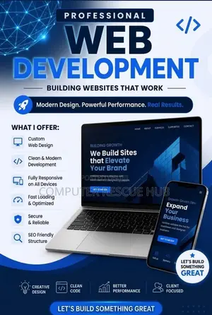 Website and Web App Development (50% Discount)