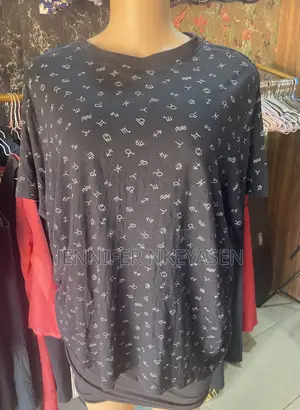 Black Zodiac Symbols Top and Plain Black Top