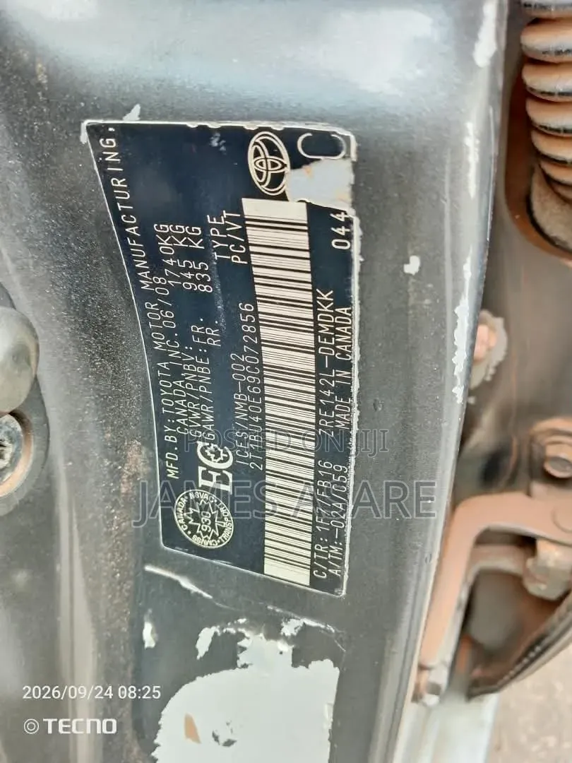 Toyota Corolla 2009 Silver