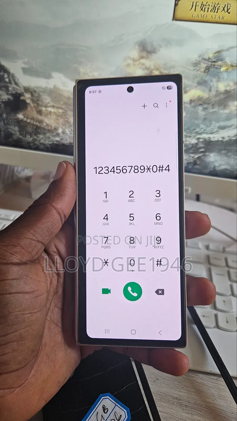 Samsung W22 5G 512 GB Red