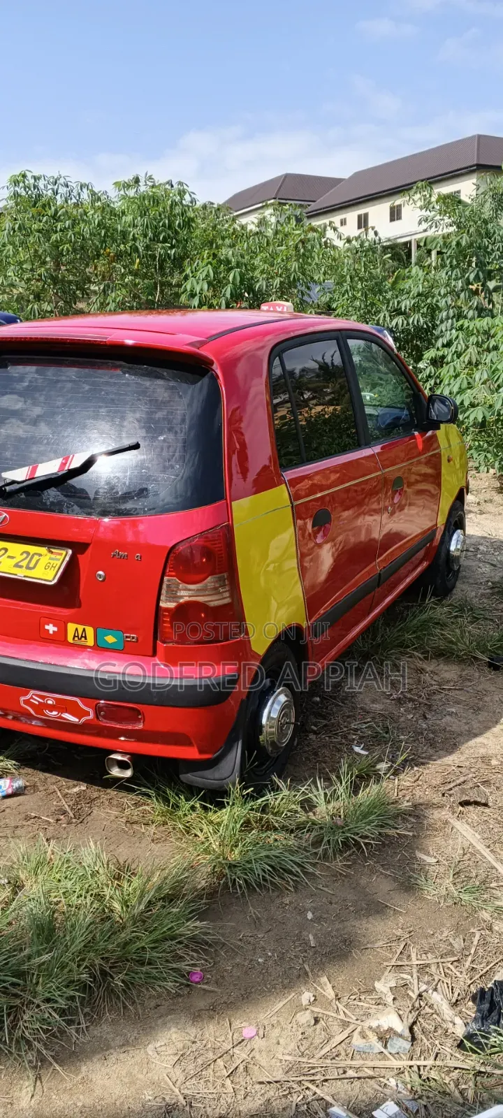 Hyundai Atos 2010 Red