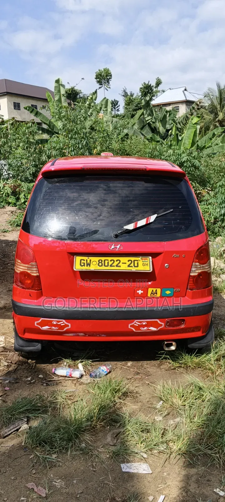 Hyundai Atos 2010 Red