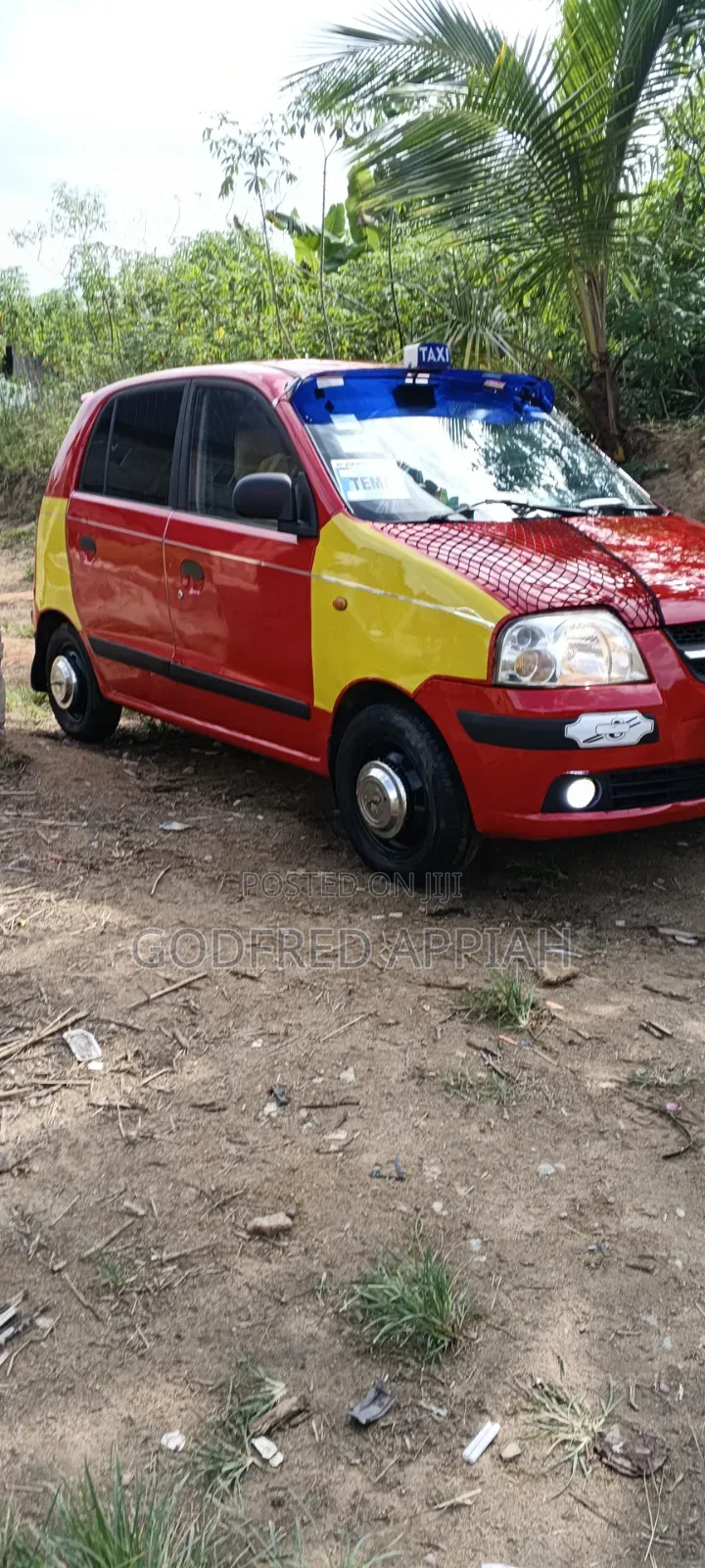 Hyundai Atos 2010 Red