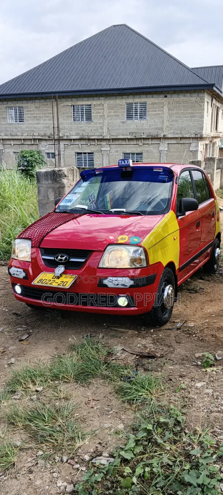Hyundai Atos 2010 Red