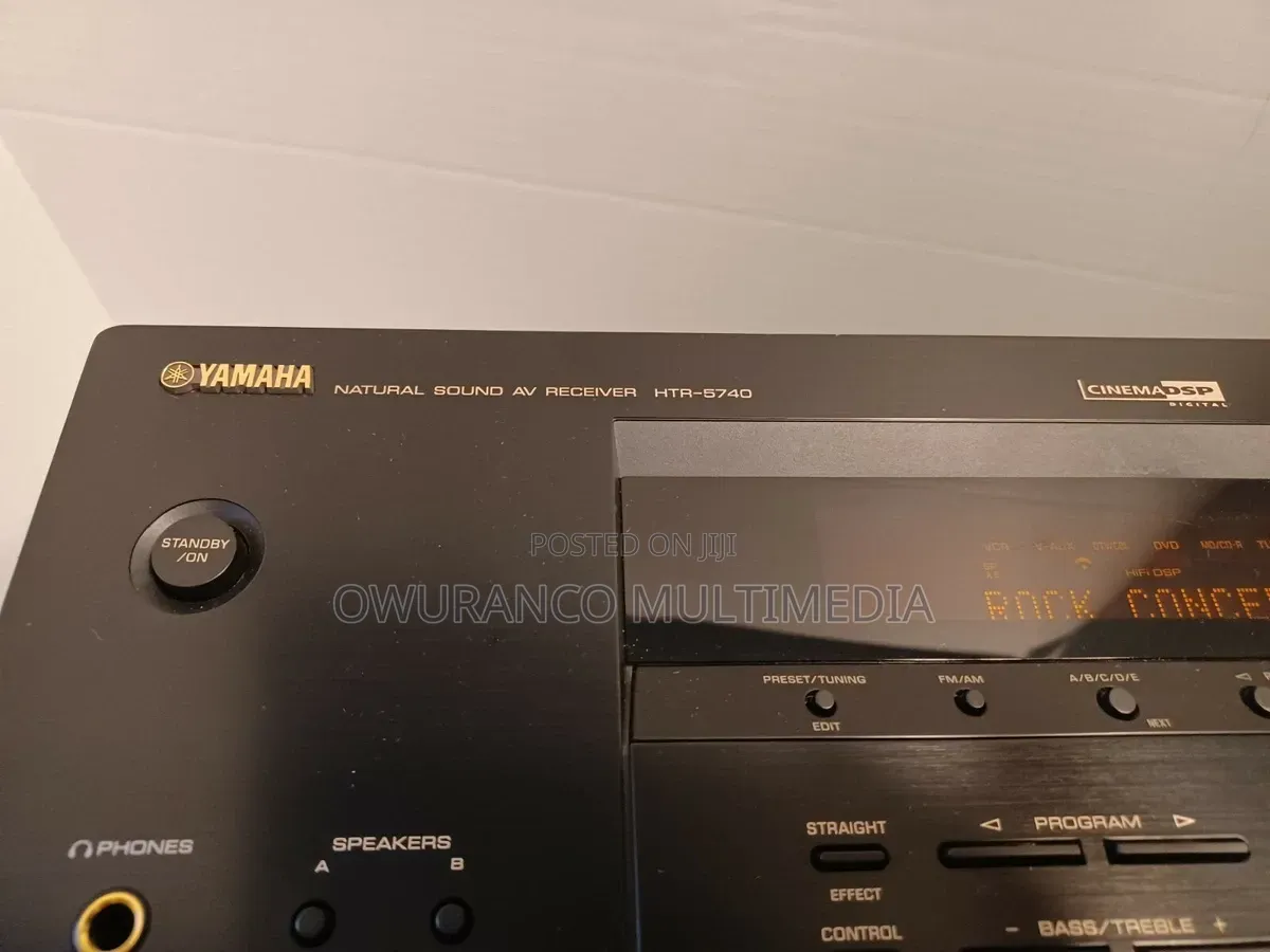 YAMAHA HTR-5740 6.1Ch Natural Sound AV Receiver With Original Remote