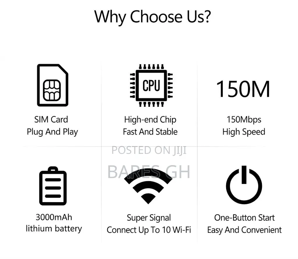 Universal 4G LTE Pocket WiFi