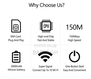 Universal 4G LTE Pocket WiFi