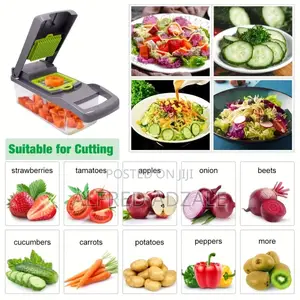 16-in-1 Multifunctional Vegetable Slicer & Cutter