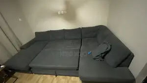 Sofa Bed With Storage (4 Seater Pull Out)