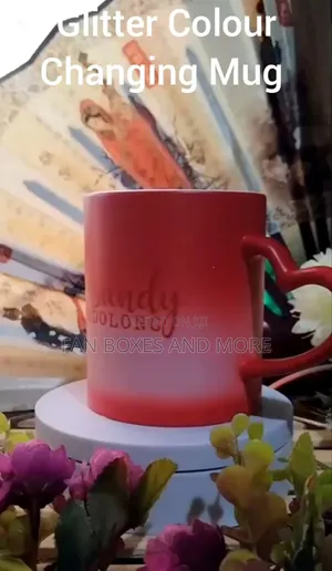 Glitter Colour-Changing Mugs | Personalized Mugs
