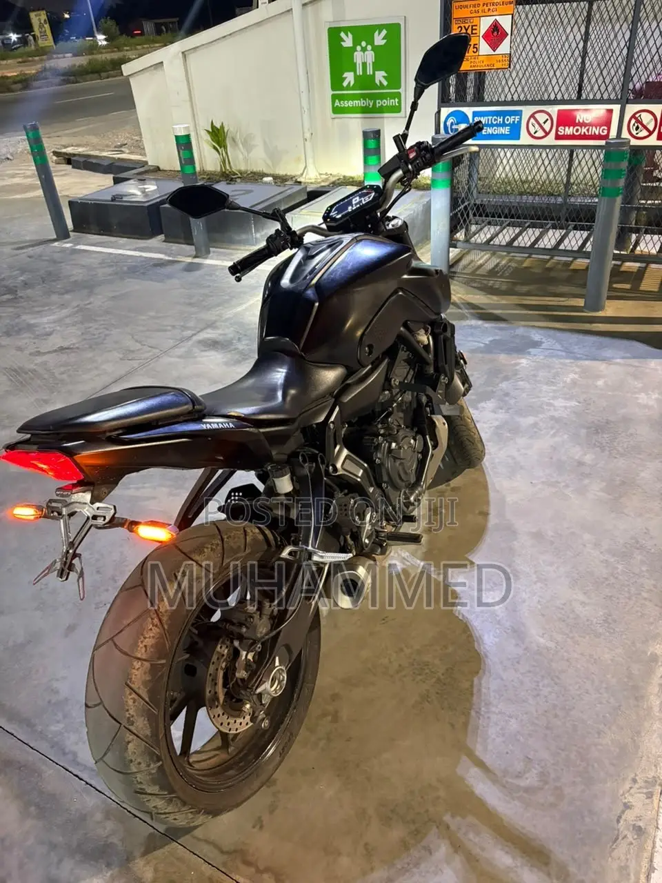Yamaha MT-07 2022 Black