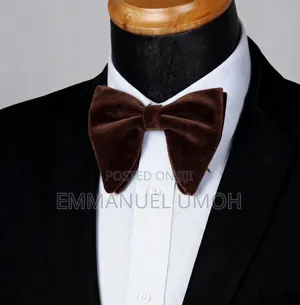 Classy Velvet Bow Tie