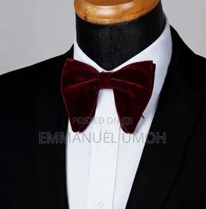 Classy Velvet Bow Tie
