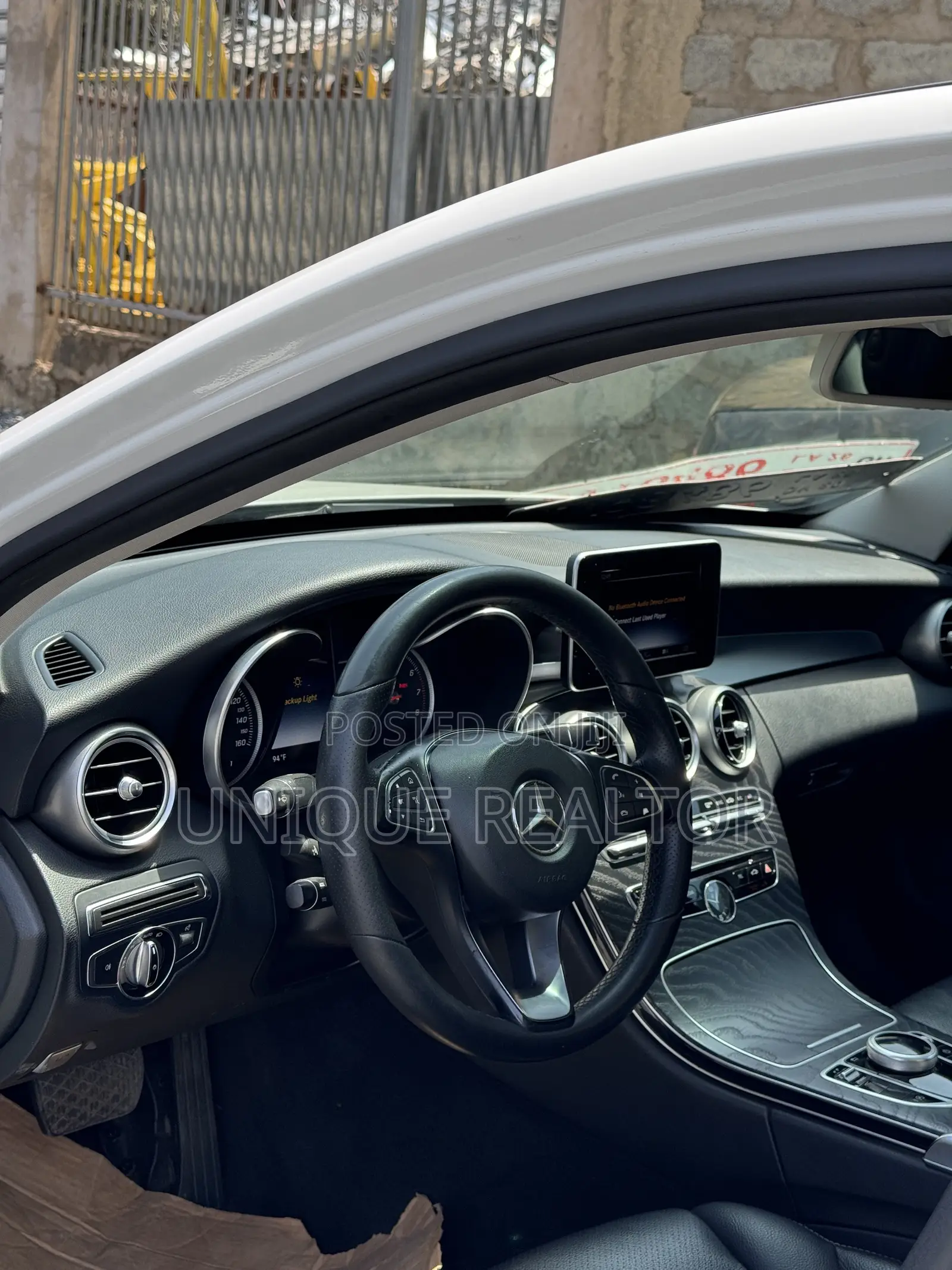 Mercedes-Benz C300 Base 4Matic Sedan AWD (2.0L 4cyl 7A) 2017 White