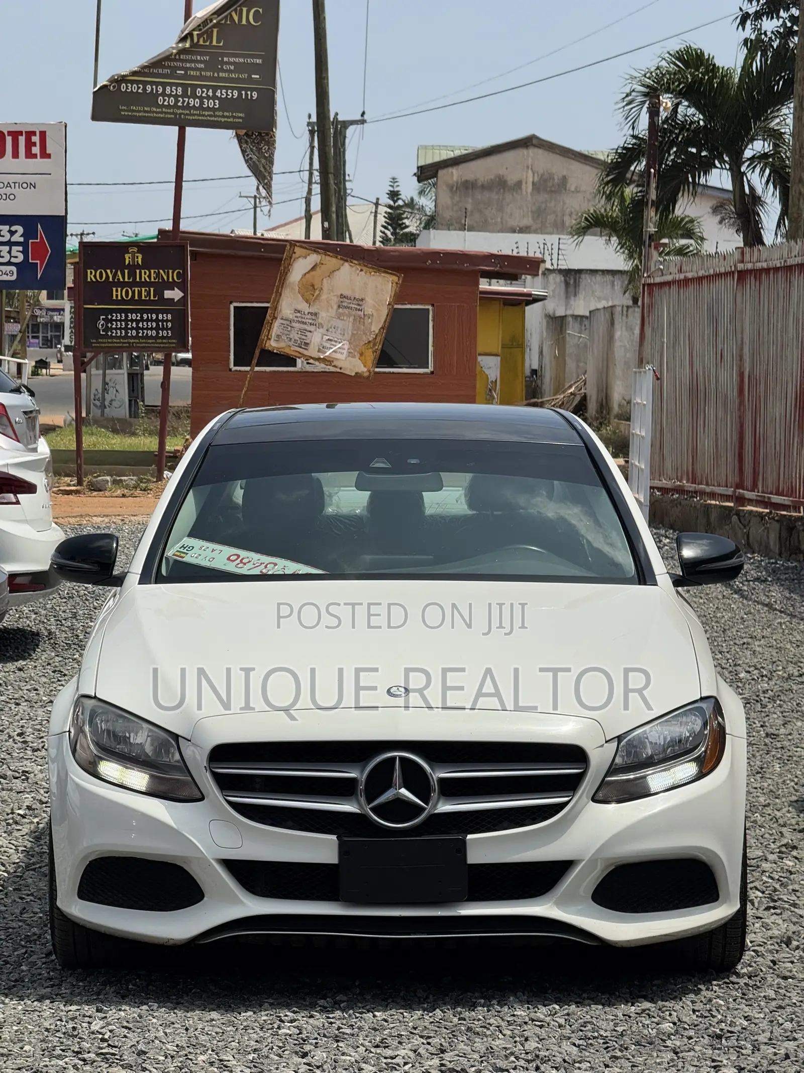 Mercedes-Benz C300 Base 4Matic Sedan AWD (2.0L 4cyl 7A) 2017 White