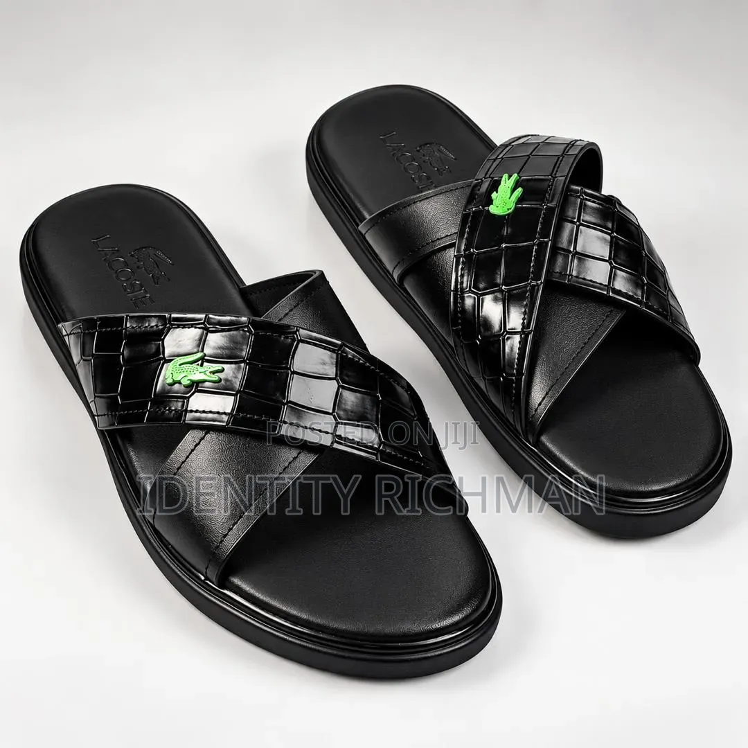 Lacoste Slippers Available