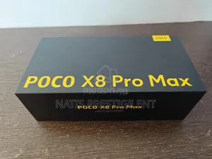 New Xiaomi Poco X8 Pro Max 512 GB Black