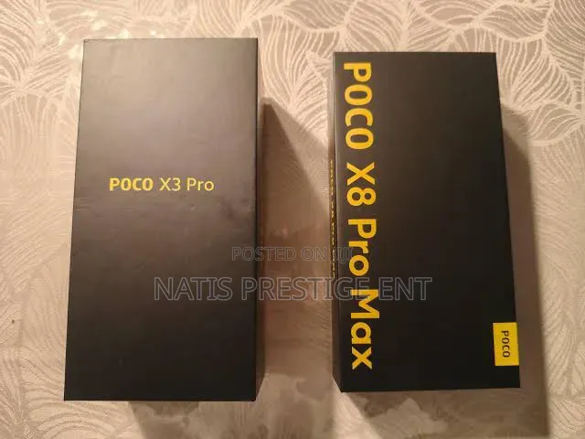 New Xiaomi Poco X8 Pro Max 256 GB Black