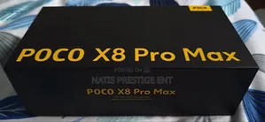 New Xiaomi Poco X8 Pro Max 256 GB Black