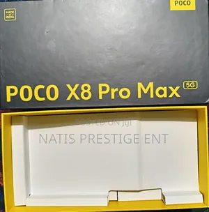 New Xiaomi Poco X8 Pro Max 256 GB Black
