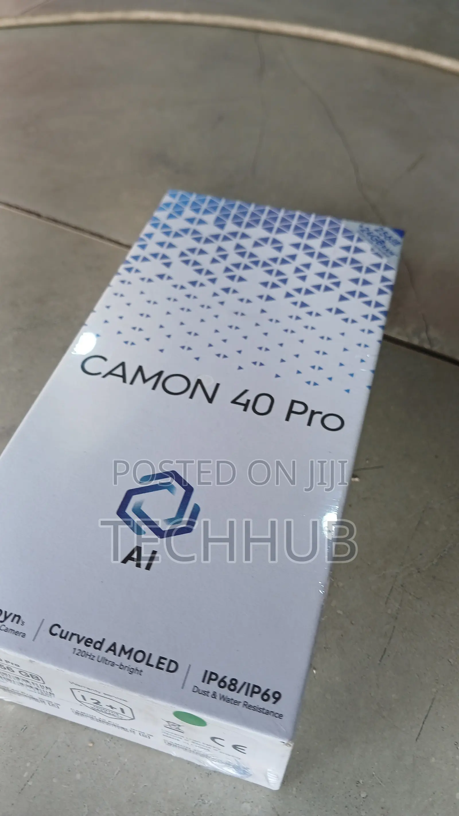 New Tecno Camon 40 Pro 5G 256 GB Graphite
