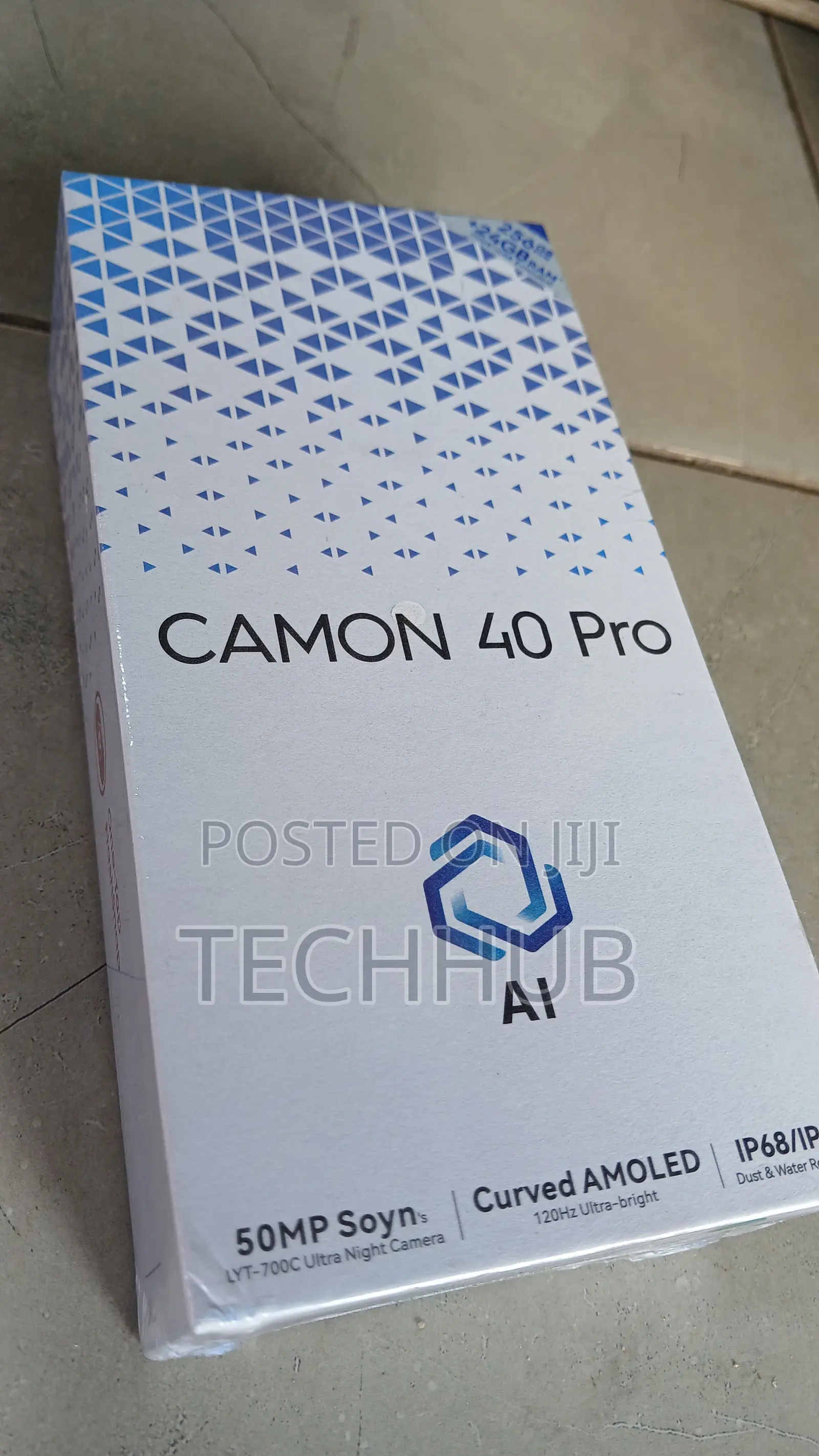 New Tecno Camon 40 Pro 5G 256 GB Graphite