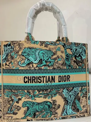Christian Dior Toile De Jouy Sauvage Book Tote