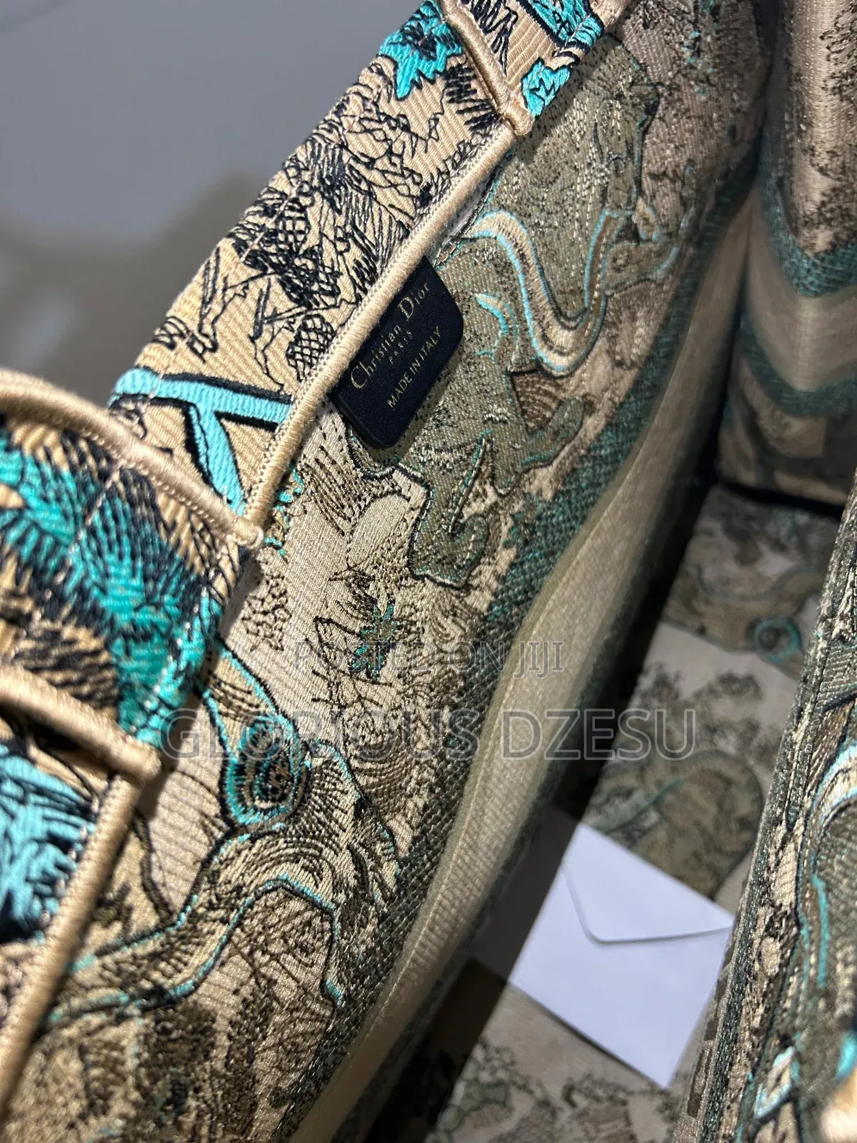 Christian Dior Toile De Jouy Sauvage Book Tote