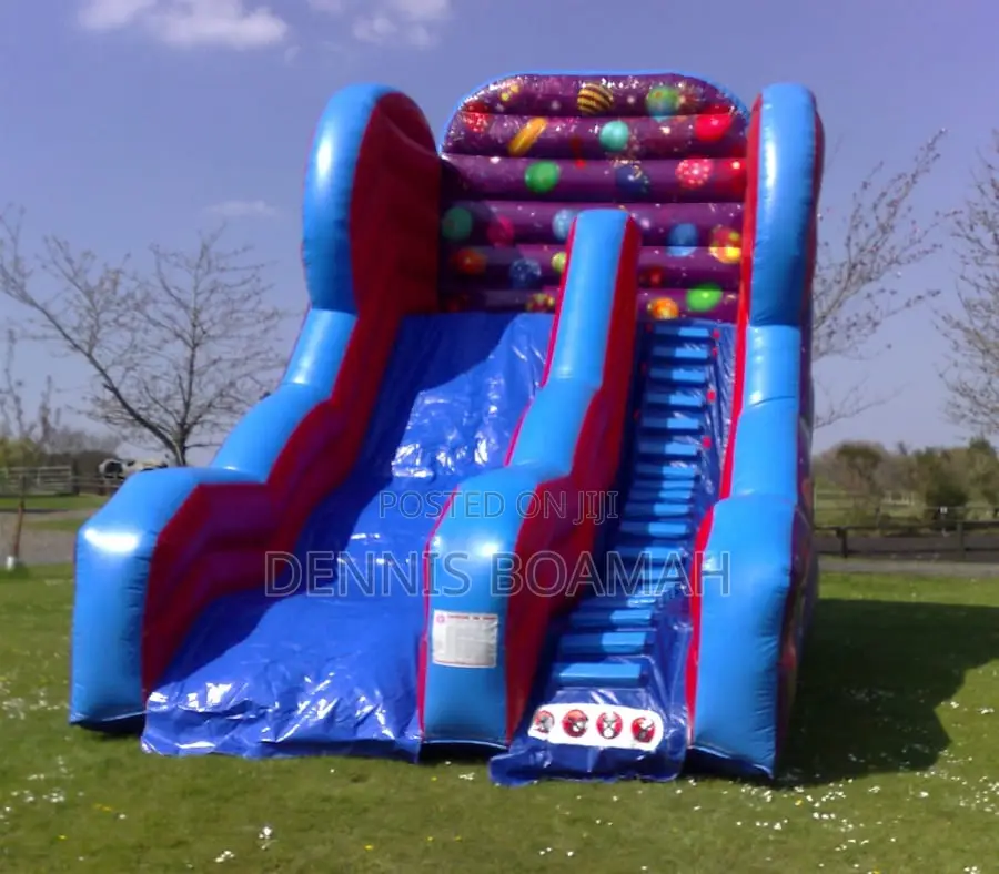 20ft High Bouncy Castle - Slides