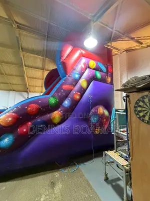 20ft High Bouncy Castle - Slides