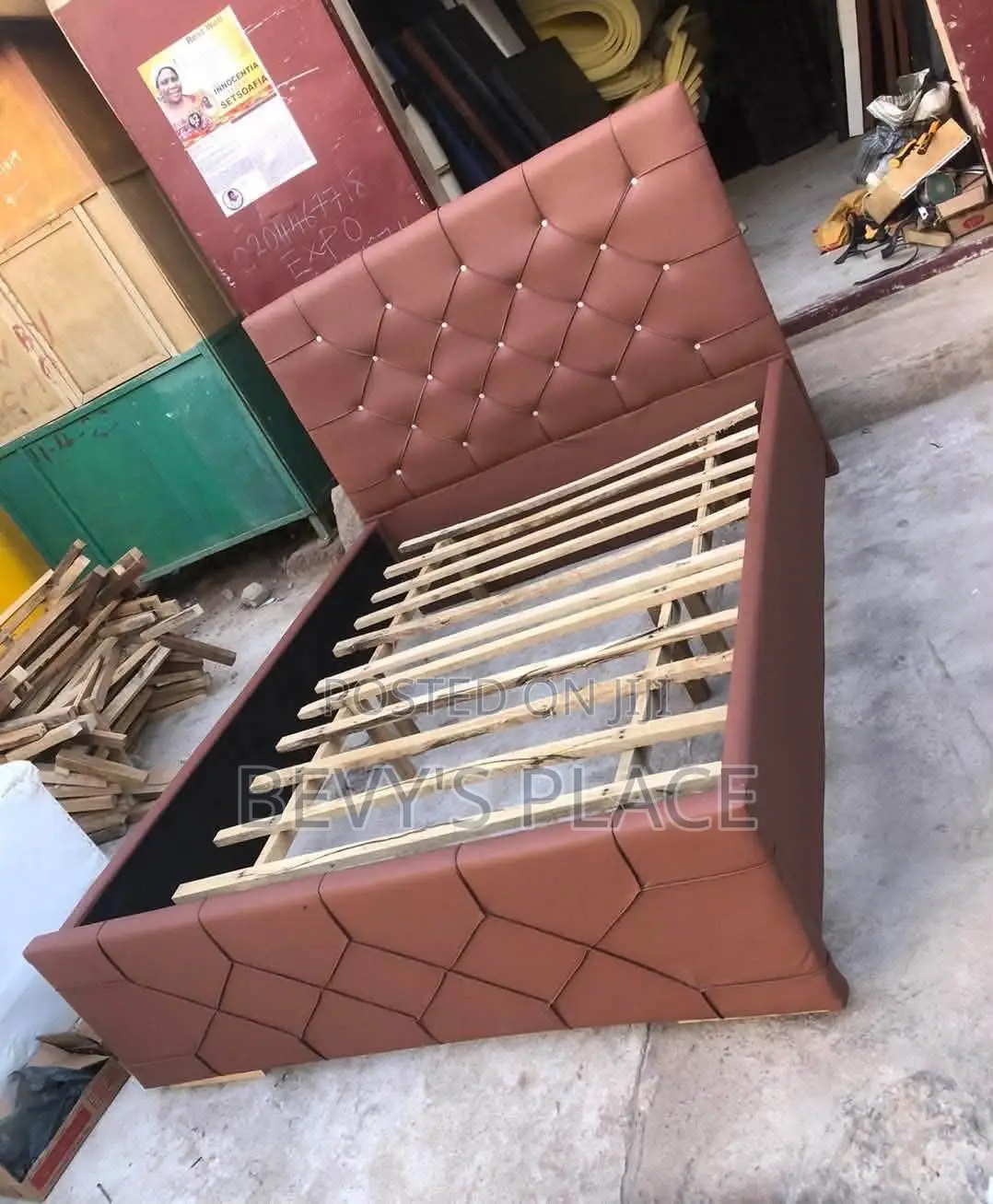 Leather Bedframe