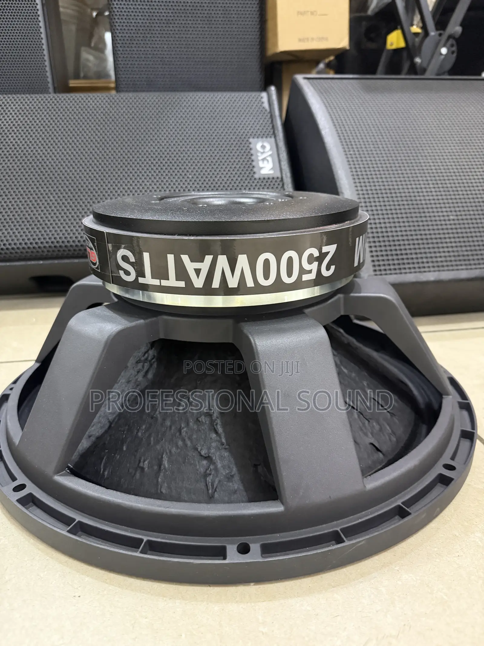 18inches 2500-Watt Titanic USA / GLS Double-Magnet Raw/Subwoofer