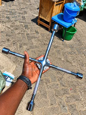Wheel Spanner / Cross Spanner - Heavy Duty 4 Way