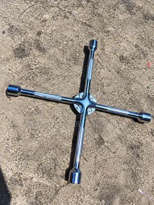 Wheel Spanner / Cross Spanner - Heavy Duty 4 Way