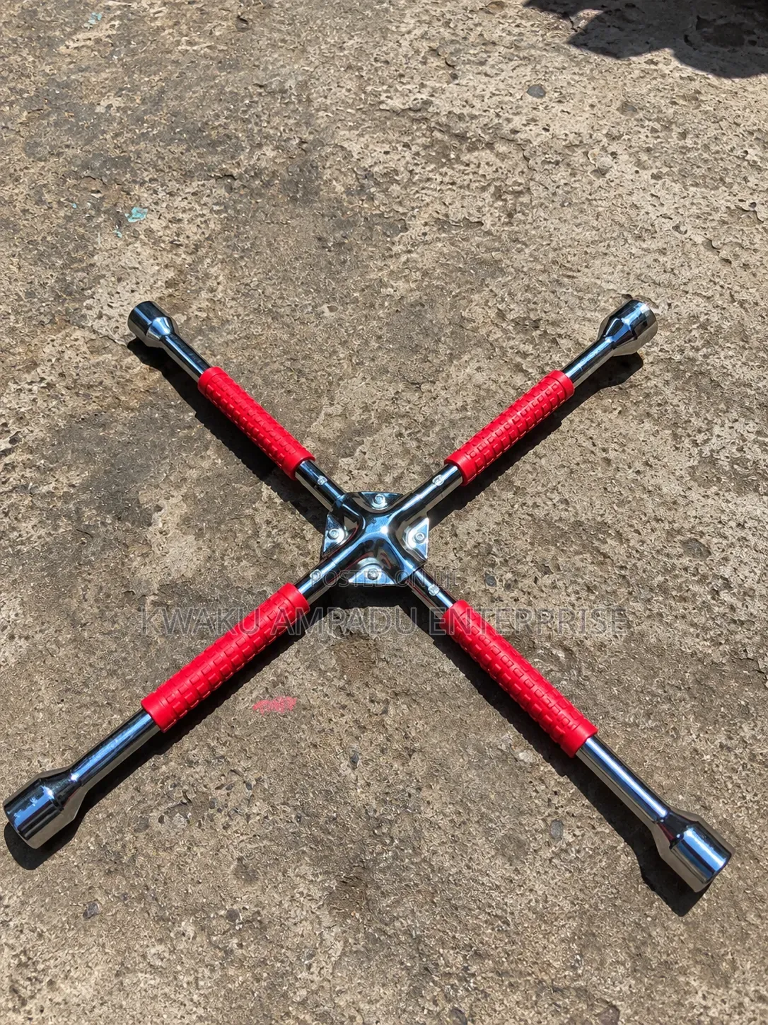 Wheel Spanner / Cross Spanner - Heavy Duty 4 Way