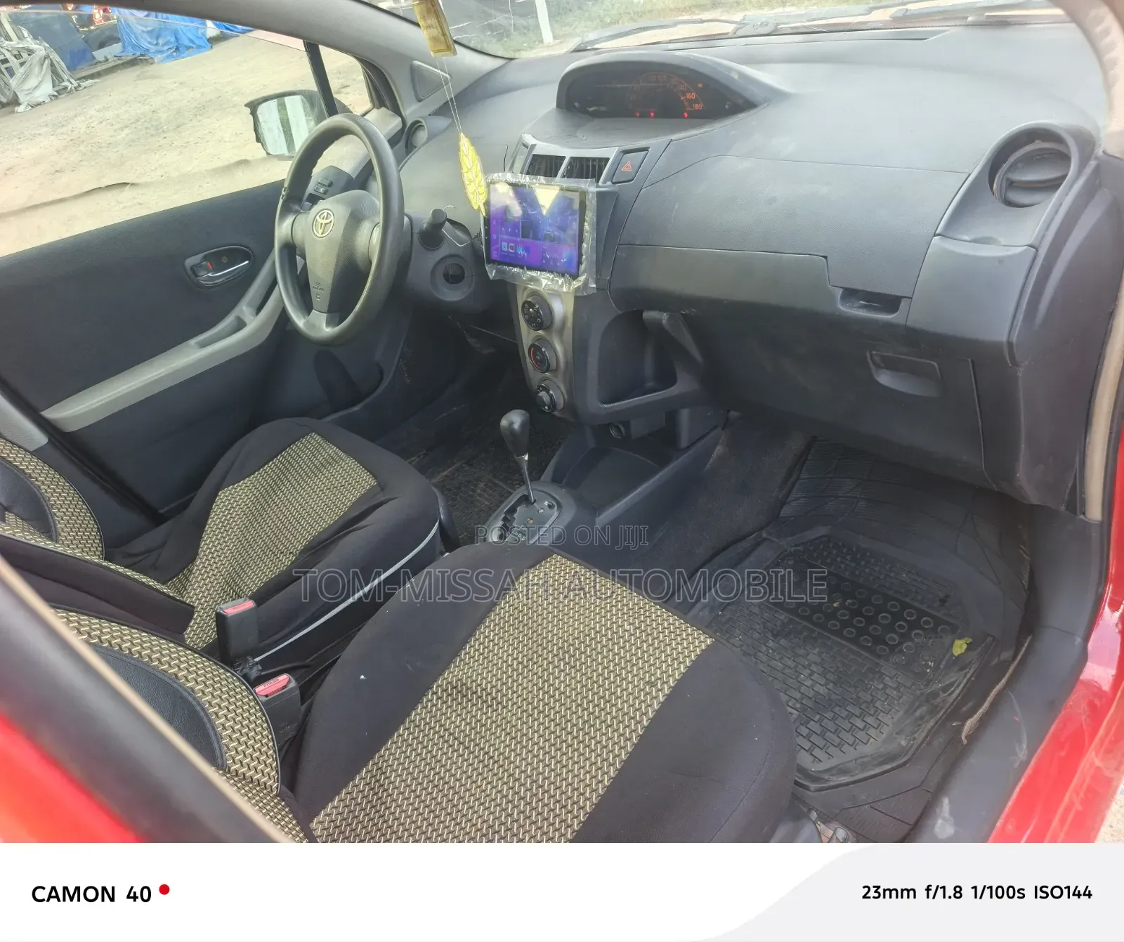 Toyota Vitz 1.3 AWD 3dr 2010 Red