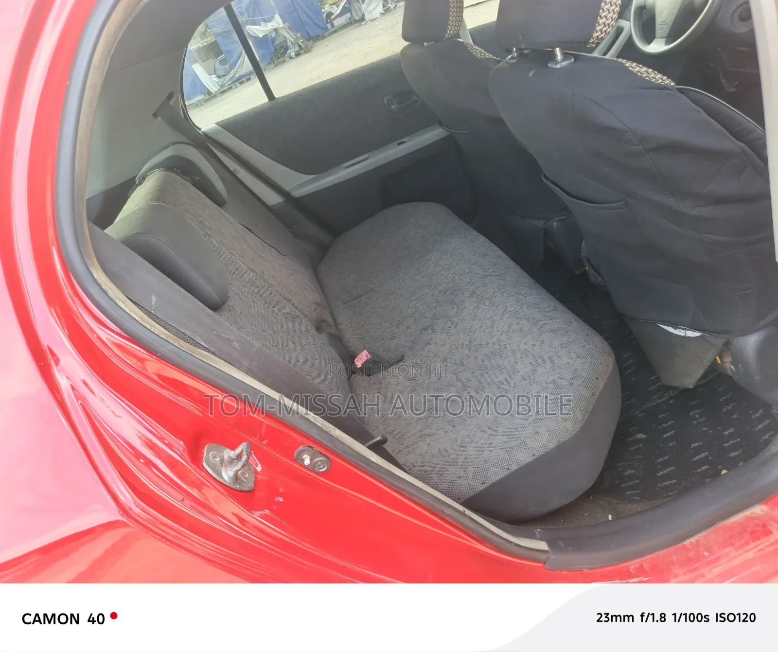 Toyota Vitz 1.3 AWD 3dr 2010 Red