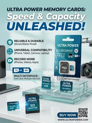 High Performance 4GB Micro SD Memory Card